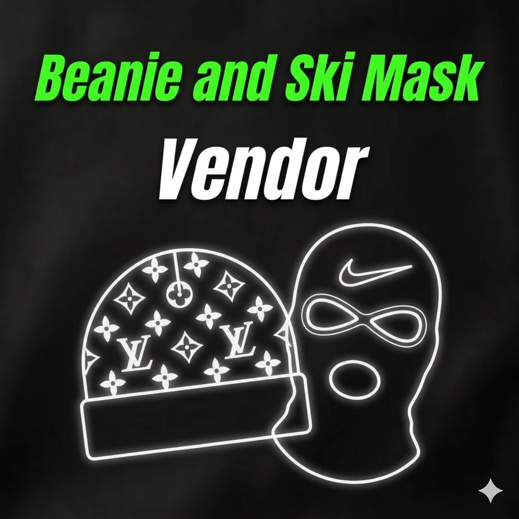 Designer beanie and ski mask course