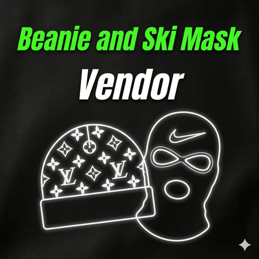 Designer beanie and ski mask course